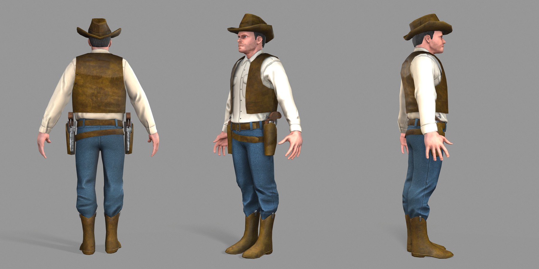 ArtStation - Cowboy | Game Assets