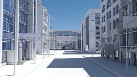 HD City Street Scene