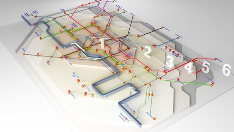 London Underground Map 3D