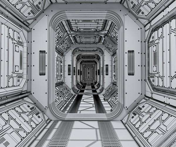 ArtStation - Sci-Fi Interior 1 | Resources