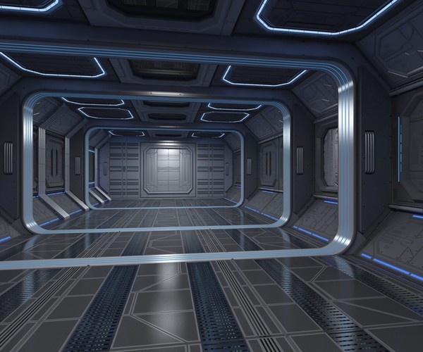 ArtStation - Sci-Fi Interior 2 | Resources