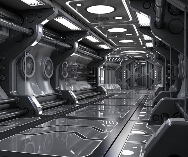 ArtStation - Sci Fi Interior 06 | Resources