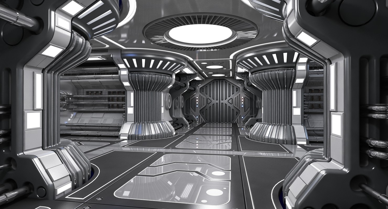 Sci fi эфир. 3d Sci-Fi Interior. Sci Fi вентиляция. Футуристический интерьер 3 д модель. Si Fi дизайн.