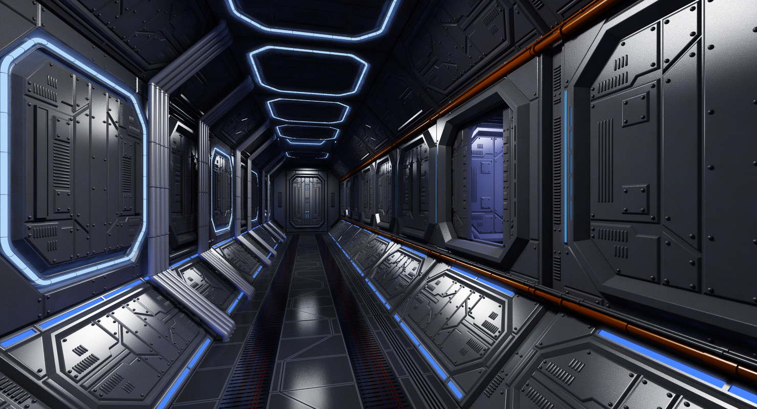 ArtStation - Sci-Fi Interior 8 | Resources