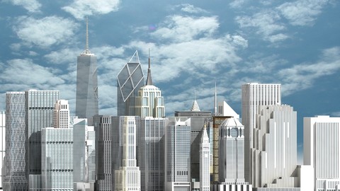 3D New York Skyscrapers