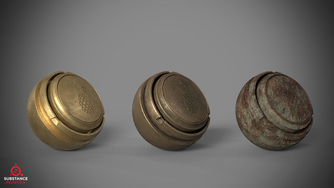 Smart Materials Pack 01 - Metal