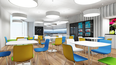 Office Tea Point Interior 2