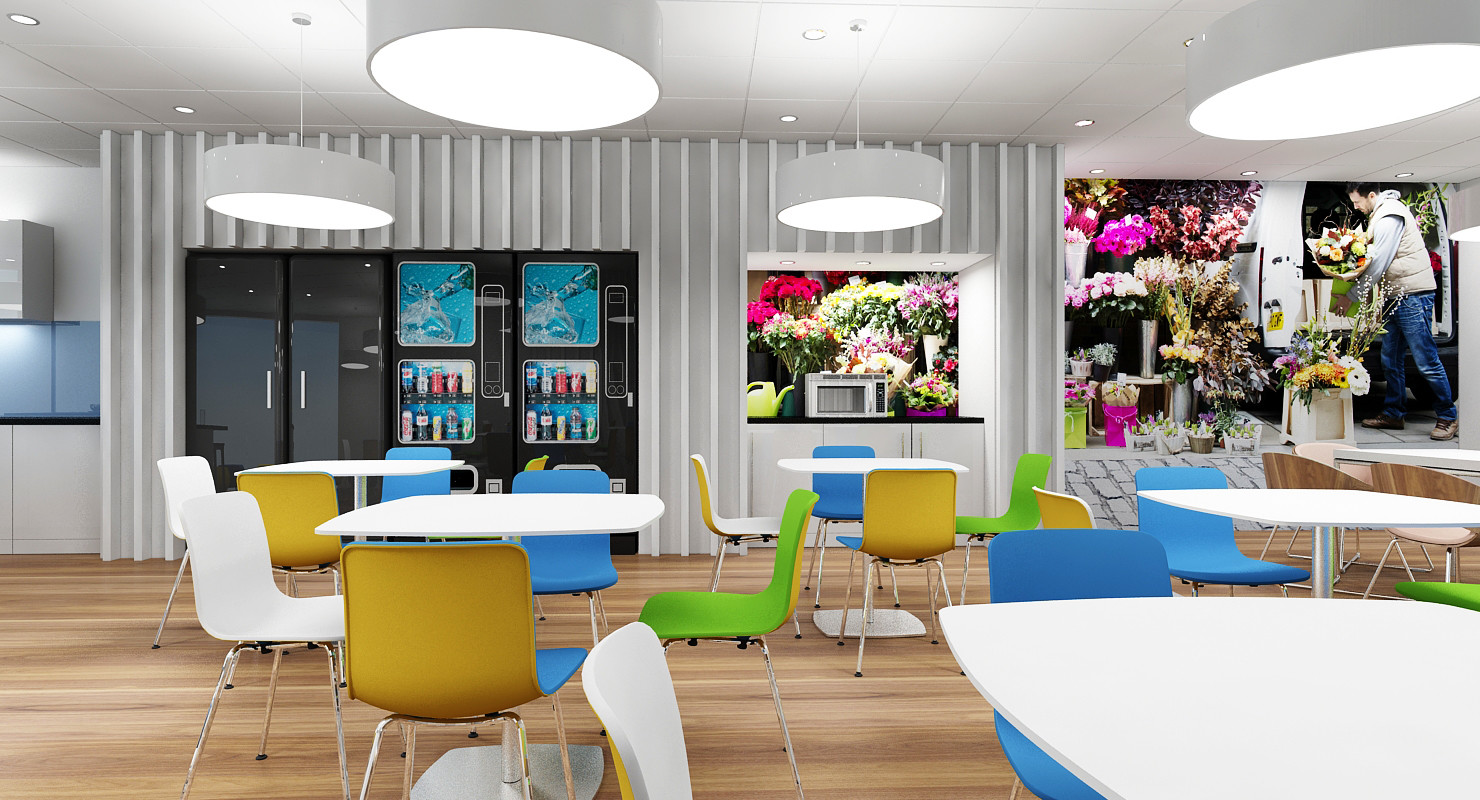 ArtStation Office Tea Point Interior 2 Resources