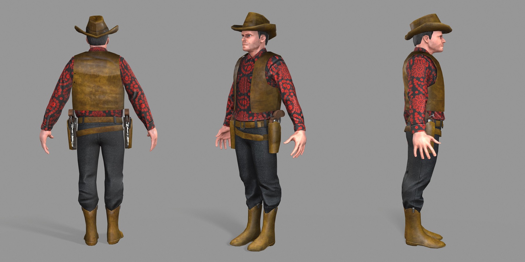 ArtStation - Cowboy | Game Assets