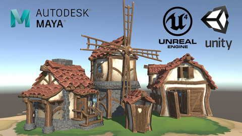 Stylized Farm Construction Kit