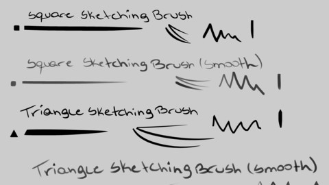 Sketching Brushes