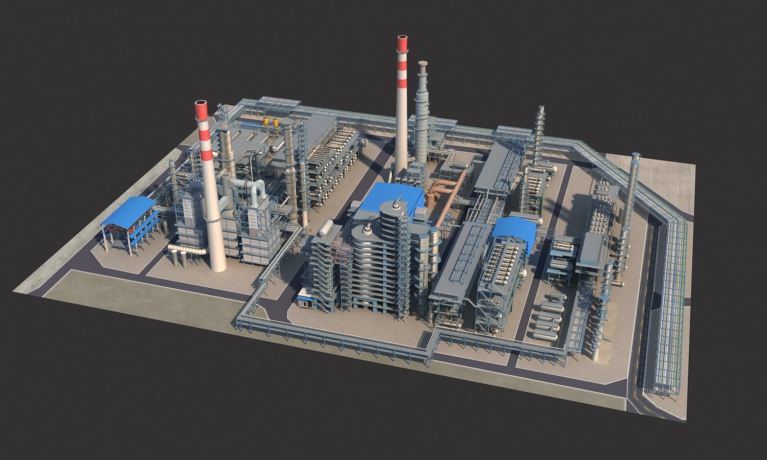 ArtStation oil Refinery Resources