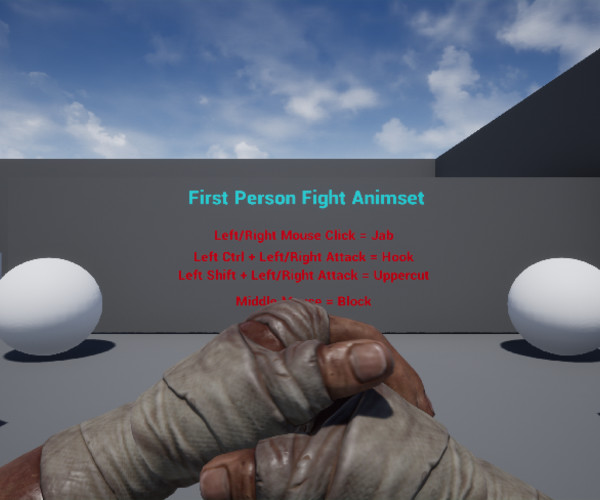ArtStation - First Person Brawler animation pack | Game Assets