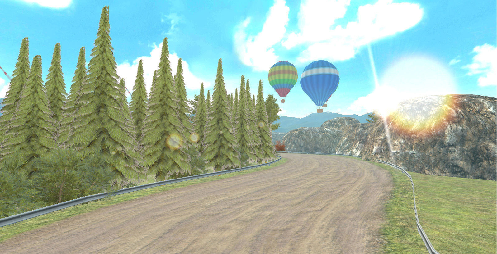 Rally Race Track Road Environment Pack For Mobile Games, 55% OFF