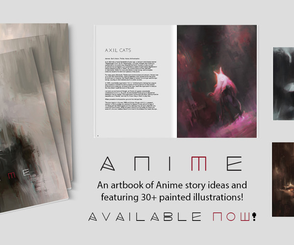 ArtStation - aniMe (ARTBOOK PDF) | Books & Comics