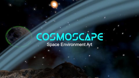 Cosmoscape Space Environment Art