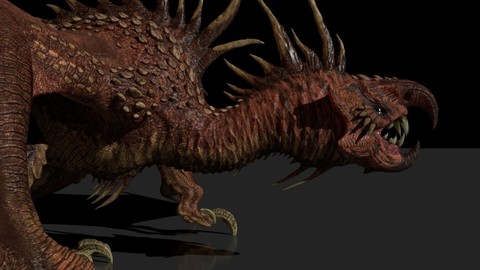 Vulture Dragon Maya rig