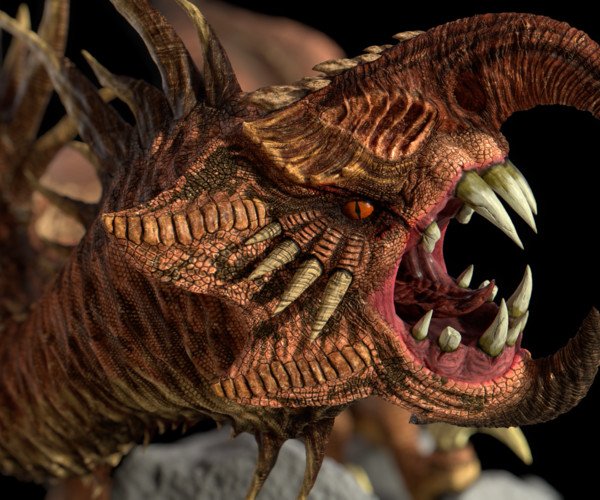 ArtStation - Vulture Dragon Maya rig | Resources