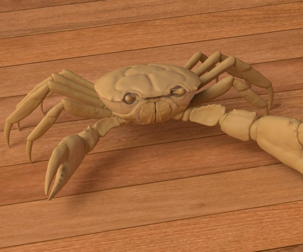 ArtStation - Crab Maya Rig | Resources