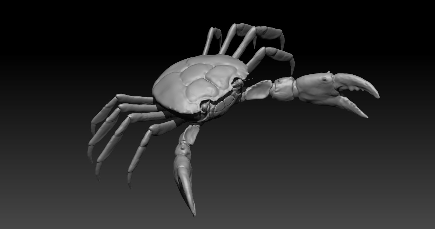 ArtStation - Crab Maya Rig | Resources