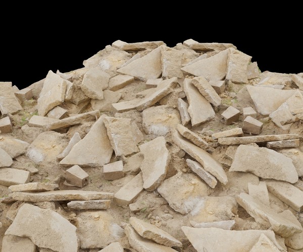 ArtStation - Pile of Road Rocks | Resources
