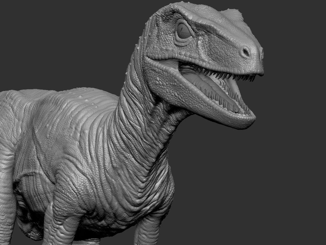 Introduction Raptor Maya Rig made by Truong. 