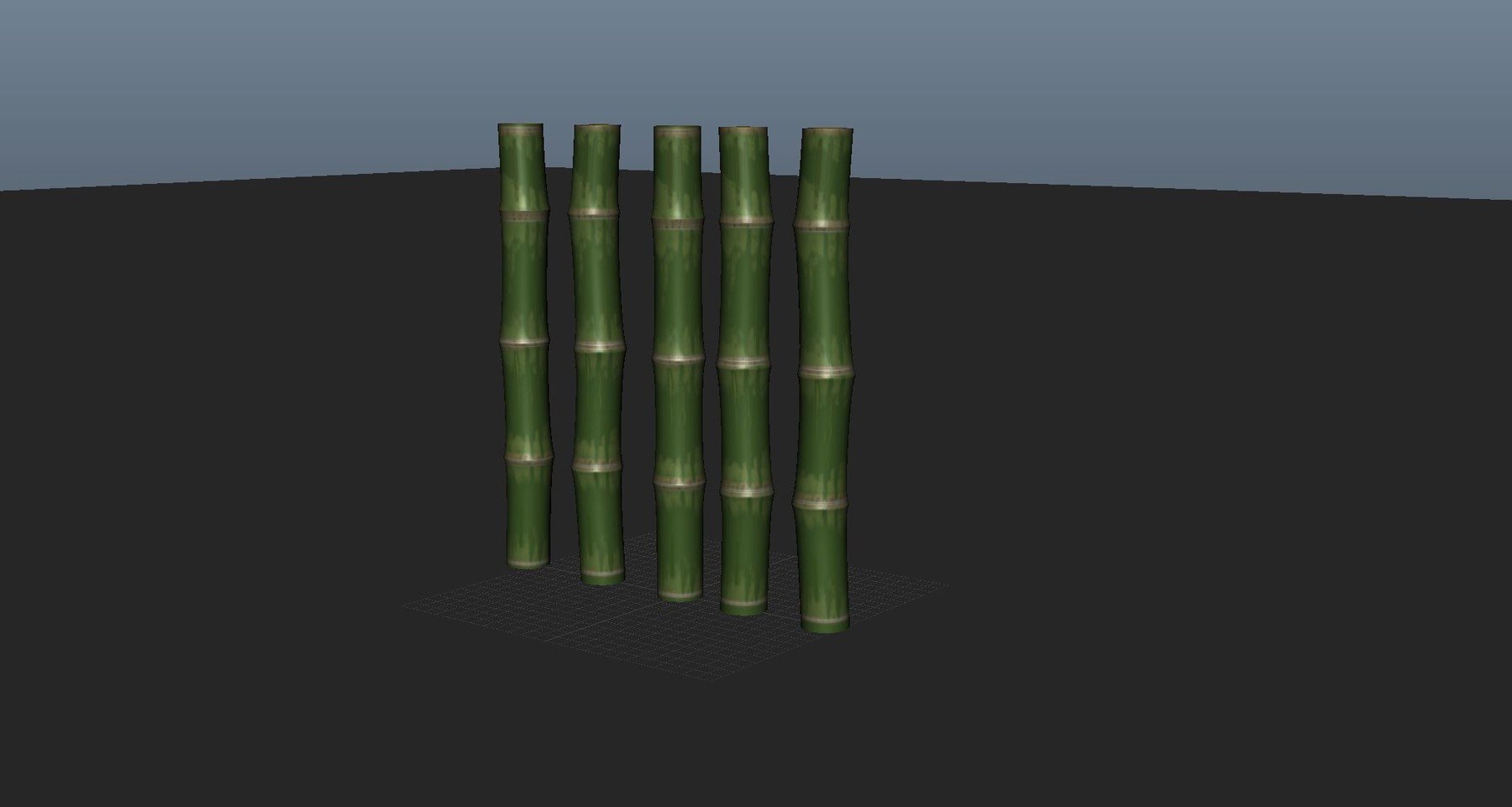 Artstation Bamboo 3d Model