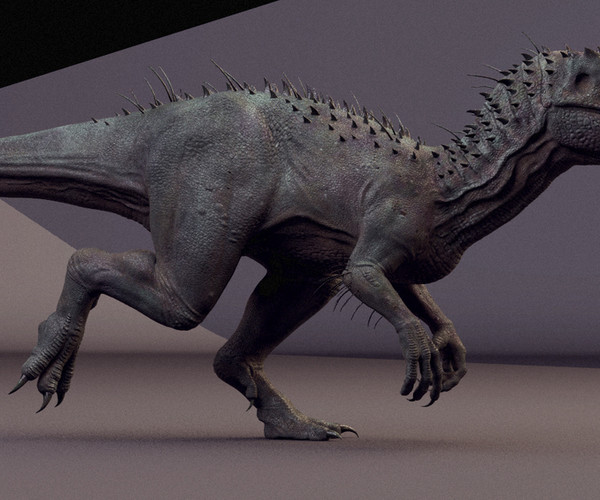 ArtStation - Irex Dinosaur Maya Rig | Resources