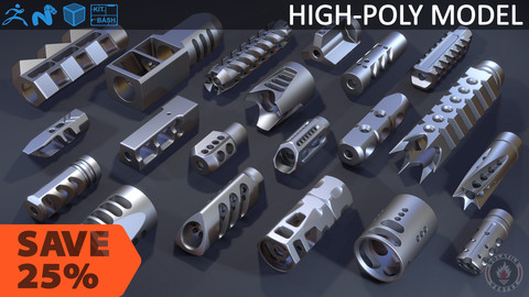 Compensators kitbash bundle