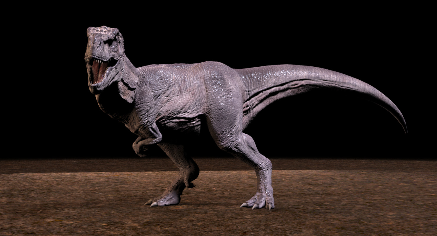 T Rex Running Animated Rigged for Maya 3D Model $179 - .ma - Free3D