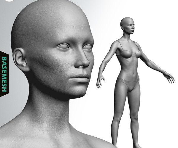 sculptris files female body