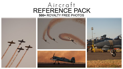 Reference Pack - Aircraft - 500+ Royalty Free Photos