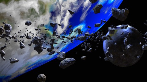 ASTEROIDS 360 degrees backgrounds