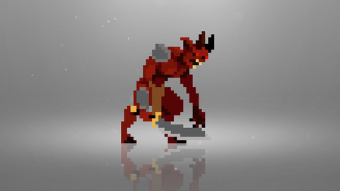 Pixel Art - Imp