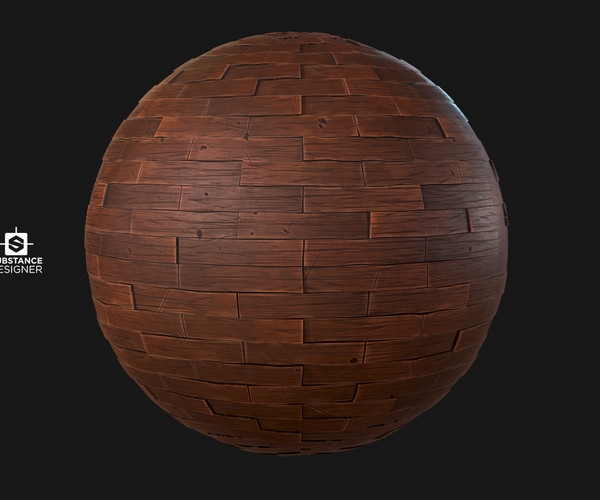 Artstation Stylized Wood Pack Substance Designer Game Assets