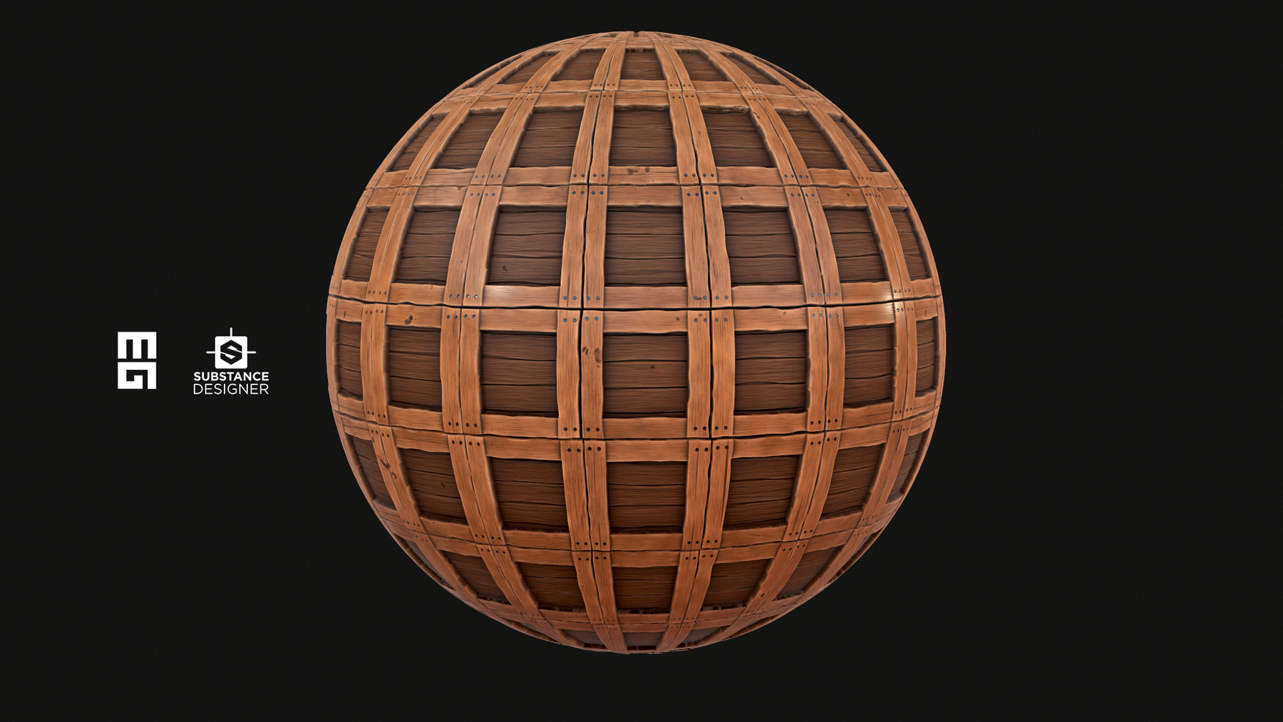 ArtStation - STYLIZED WOOD PACK - substance designer | Game Assets