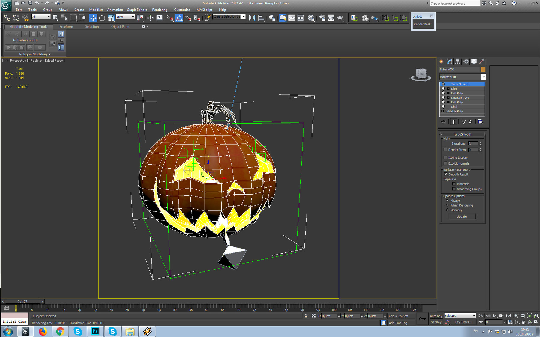 ArtStation - Halloween Pumpkin | Resources