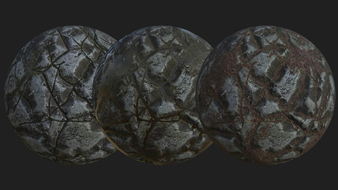 Water/Dirt Stone Ground Material