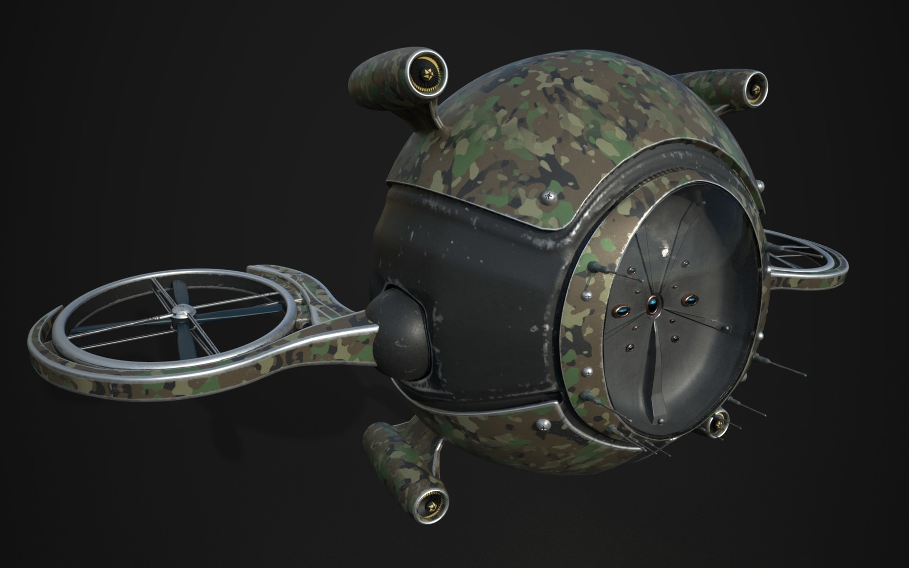 ArtStation - Sci-Fi Drone Model | Resources