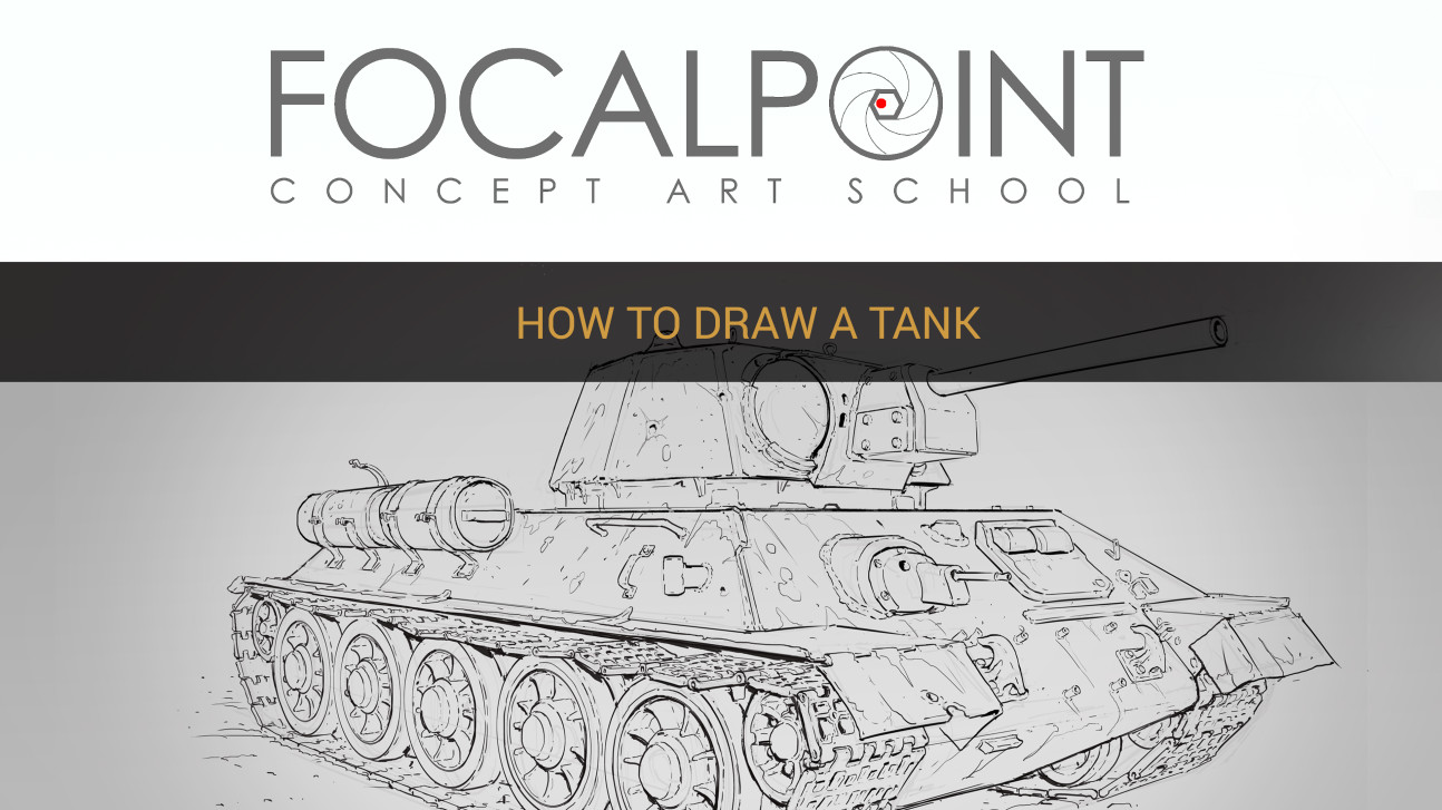 ArtStation - How to Draw a Tank 2