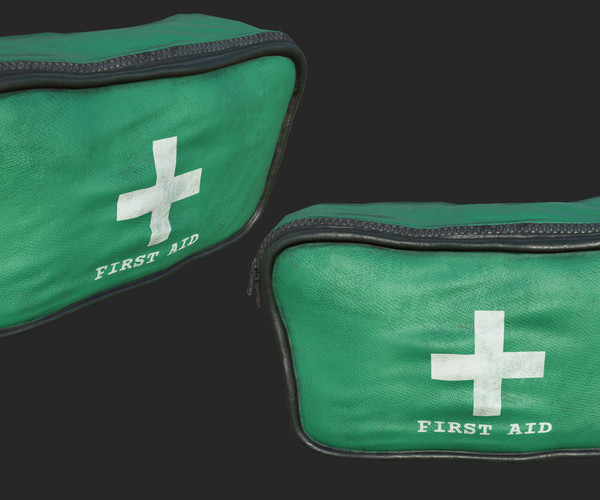 ArtStation First Aid Kit PBR Game Assets
