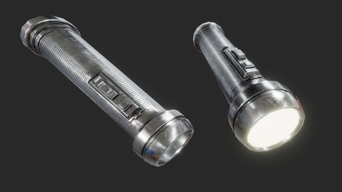 Retro Flashlight PBR