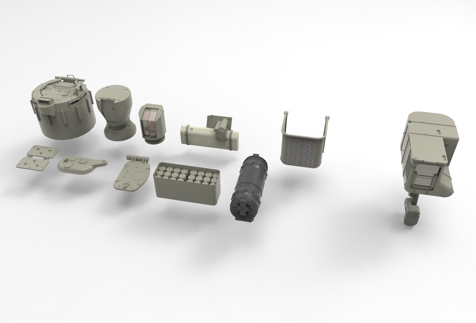 ArtStation - Mechanics collection 1 Kitbash | Resources
