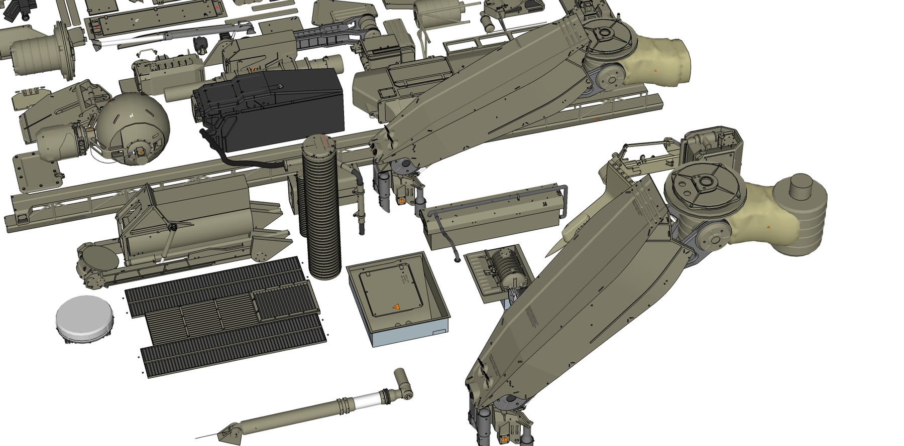 ArtStation - Mechanics collection 1 Kitbash | Resources