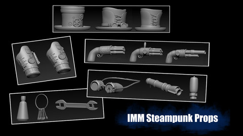 IMM Steampunk Props Brush