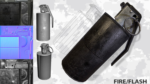 Grenade m14 m18 Flash/Fire/Smoke