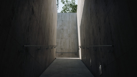 Inhotim Lighting & ArchVis Corridor (UE4)