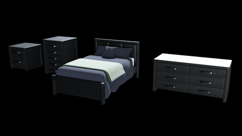 Modern Bedroom Asset Pack