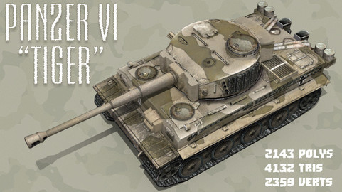 Panzer VI "Tiger" German Tank