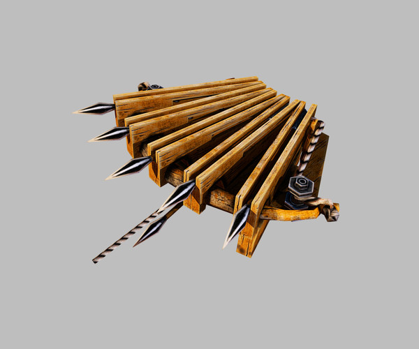 ArtStation - Arrow Shooting Trap with Triggers | Game Assets